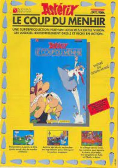 Asterix Et Le Coup Du Menhir Infogrames Fr Cr Empire B Rom