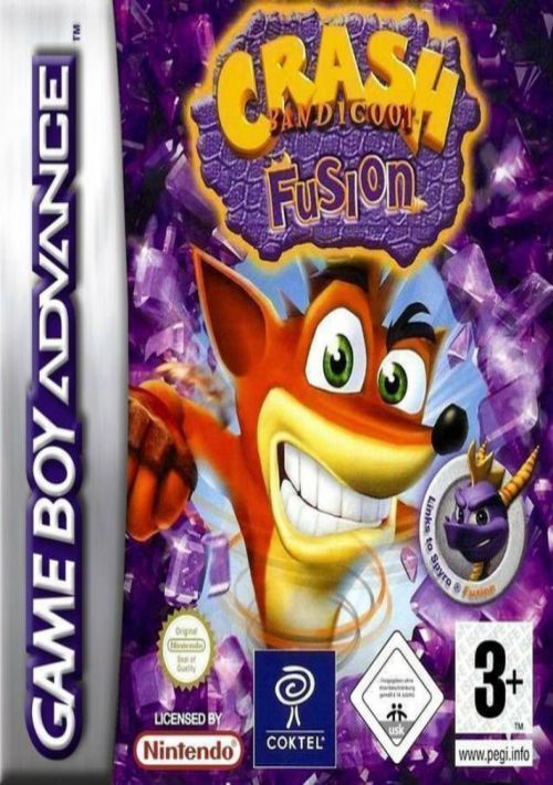 crash bandicoot gameboy advance games