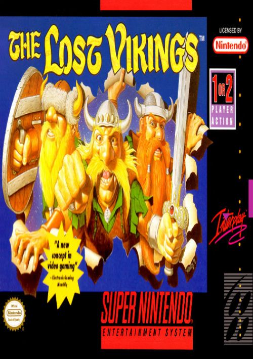 the lost vikings wii