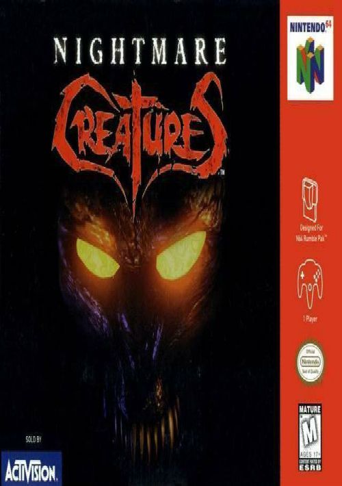 Nightmare creatures прохождение