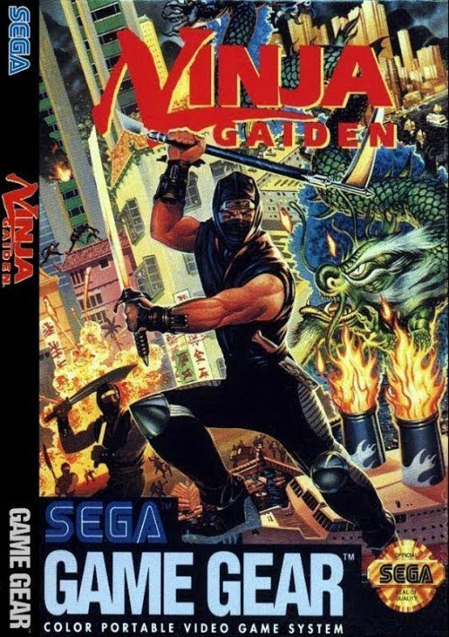 Download Ninja Gaiden ROM   Ninja Gaiden Game Gear Cover 