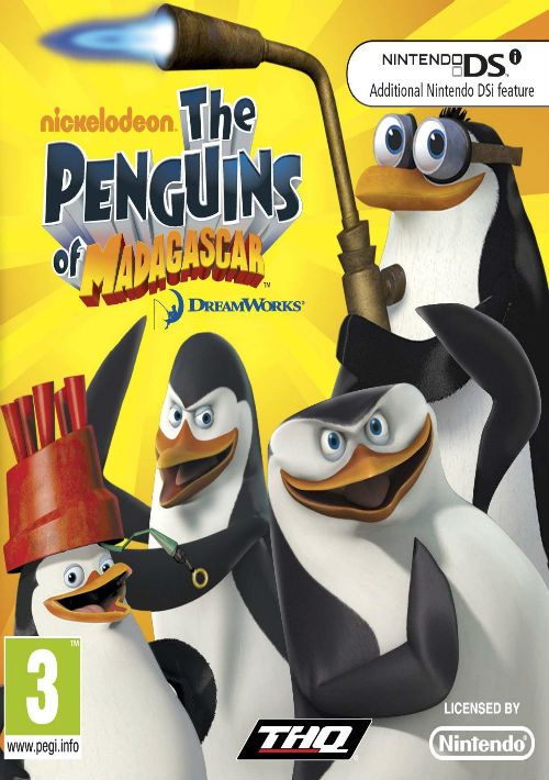 Penguins Of Madagascar The Dsi Enhanced E Rom Download Nintendo Ds Nds