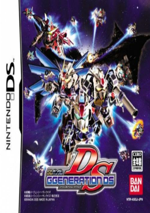 Sd Gundam G Generation Cross Drive J Rom Download Nintendo Ds Nds