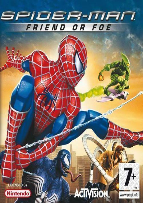 Spider Man Friend Or Foe E Rom Download Nintendo Ds Nds