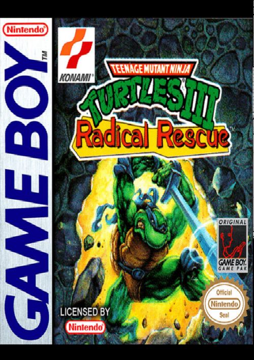 download teenage mutant ninja turtles iii radical rescue gb