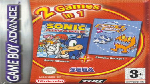 2 In 1 - Sonic Advance & Sonic Battle ROM Download - Game Boy Advance(GBA)