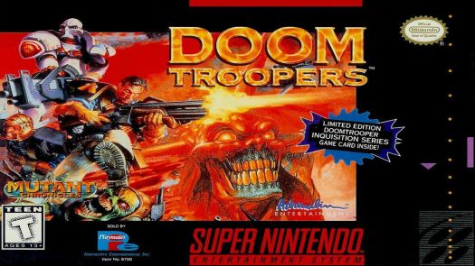 Doom troopers прохождение