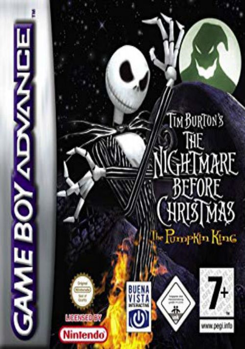 Tim Burton's The Nightmare Before Christmas - The Pumpkin King ROM ...