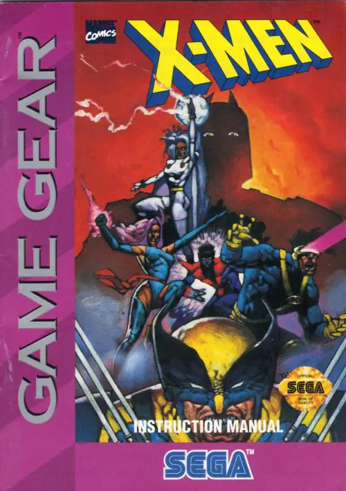 X-Men ROM Download - Sega Game Gear(Game Gear)