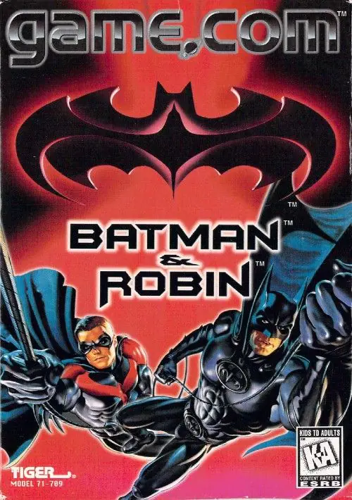 Batman & Robin ROM Download - Tiger (Game com)