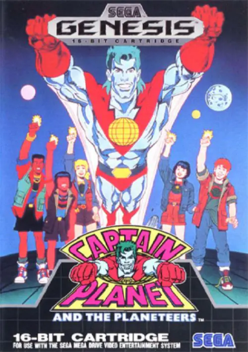 Captain Planet And The Planeteers (Dec 1992) ROM Download - Sega ...