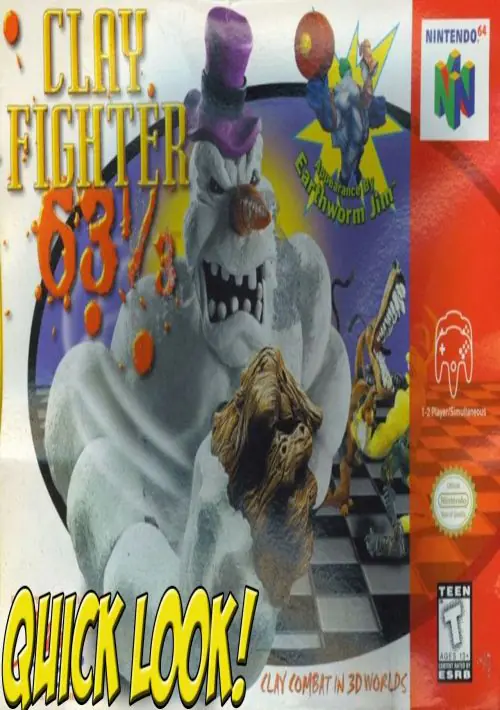 Clay Fighter 63 1-3 ROM Download - Nintendo 64(N64)