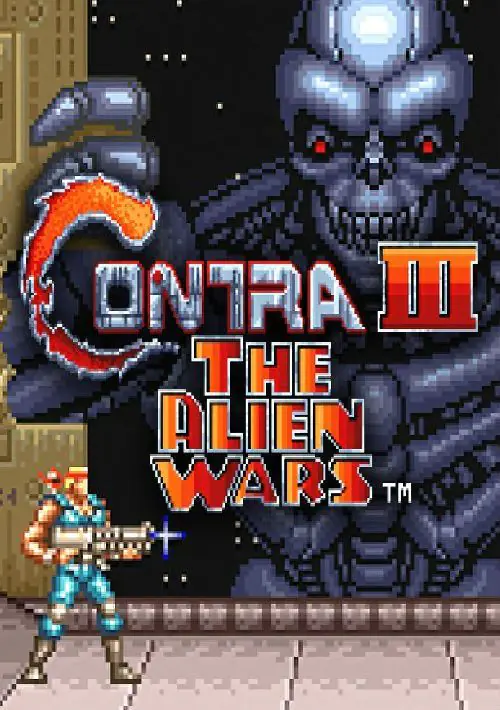 CONTRA III: THE ALIEN WARS (Super Nintendo) SEM TREINAR - ATÉ ZERAR 