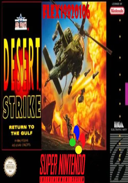 Desert Strike - Return To The Gulf ROM Download - Super Nintendo(SNES)