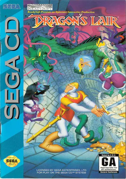 Dragon's Lair (U) ROM Download - Sega CD(Sega CD)