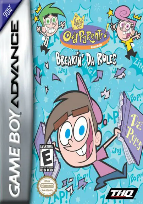 Fairly Odd Parents - Breakin' Da Rules ROM Download - GameBoy Advance(GBA)