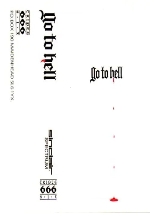 Go To Hell (1985)(Triple Six)[b] ROM Download - ZX Spectrum(ZX Spectrum)