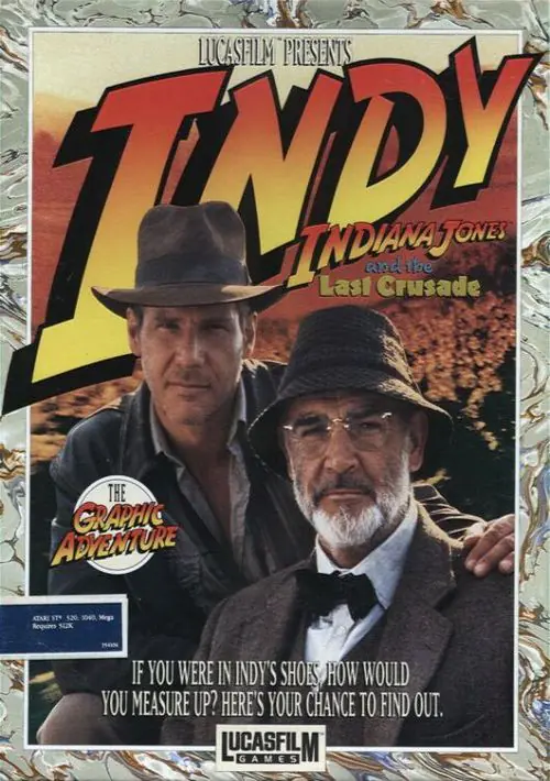 Indiana Jones And The Last Crusade (1989)(LucasFilm Games)(Disk 2 Of 3 ...