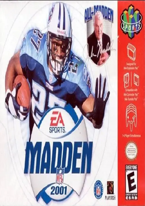 Madden NFL 2001 ROM Download - Nintendo 64(N64)