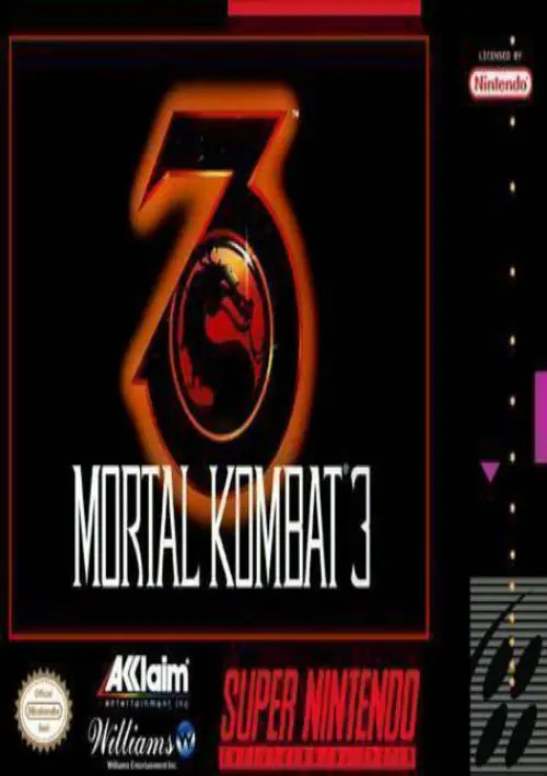 Mortal Kombat 3 (EU) ROM Download - Super Nintendo(SNES)