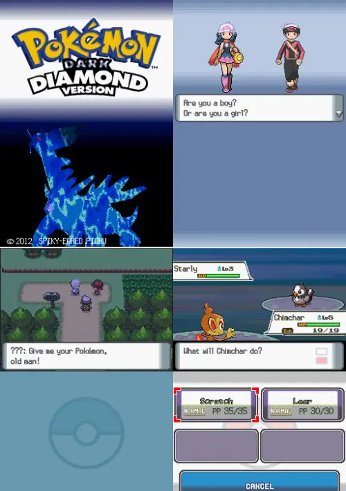 Pokemon Dark Diamond NDS Rom Download - PokéHarbor
