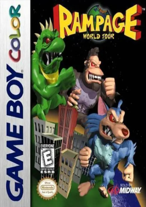 Rampage - World Tour ROM Download - GameBoy Color(GBC)