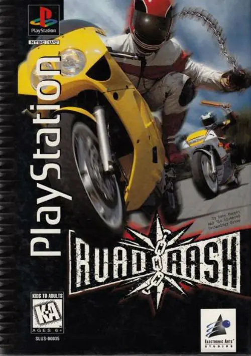 Road Rash ROM (ISO) Download for Sony Playstation / PSX 