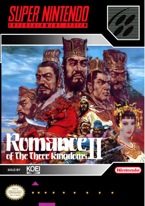  Romance of the Three Kingdoms II - Nintendo Super