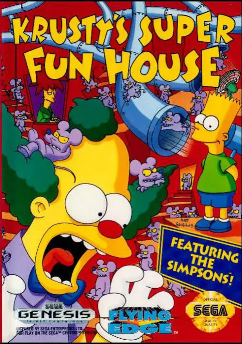 Simpsons, The - Krusty's World (J) ROM Download - Super Nintendo(SNES)