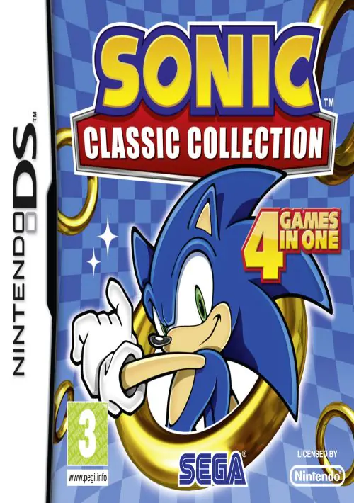 Sonic Classic Collection (Nintendo DS) Authentic Complete w/Manual Used  10086670356