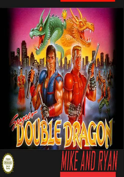 Super Double Dragon (SNES) Mike & Ryan 