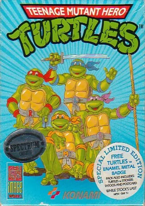 Teenage Mutant Hero Turtles (1990)(Image Works)[128K] ROM Download - ZX ...