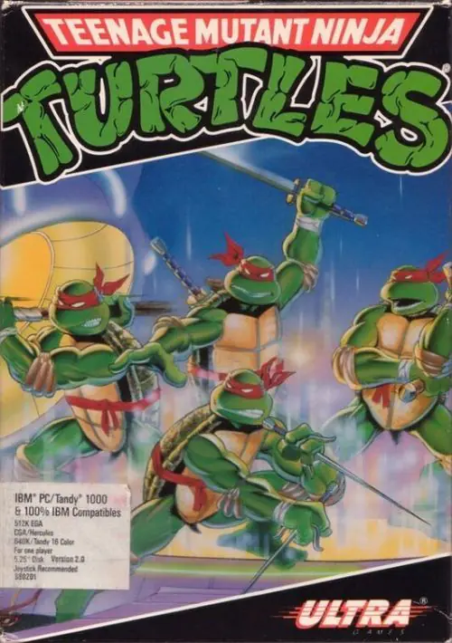 Teenage Mutant Hero Turtles 2 (UK) (1991) (Disk 2 Of 2).dsk ROM ...