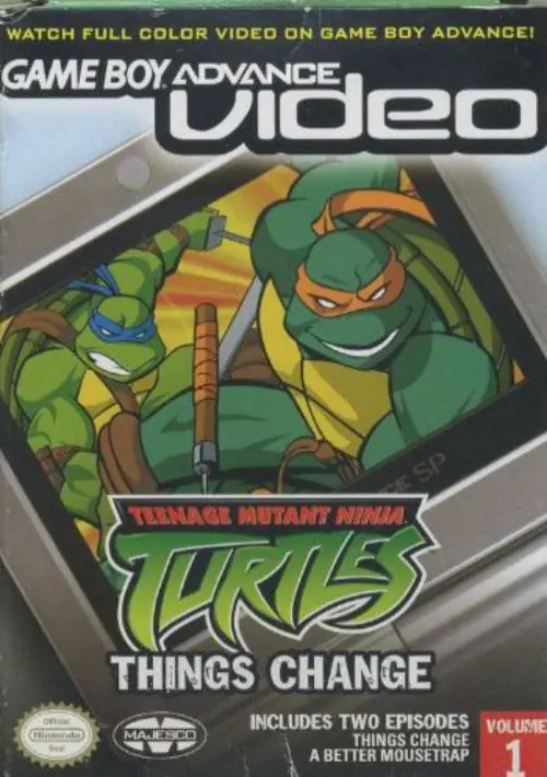 Teenage Mutant Ninja Turtles Volume 1 Gameboy Advance Video F Rom Download Gameboy Advance 1343