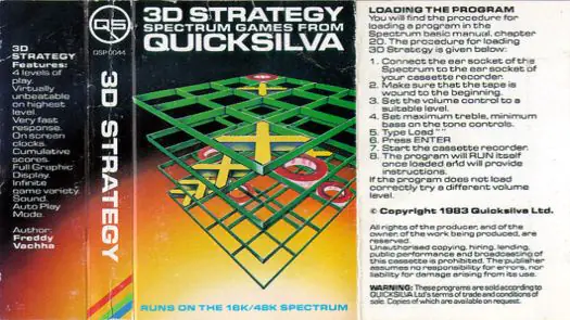 3D Strategy (1983)(Quicksilva)[16K]