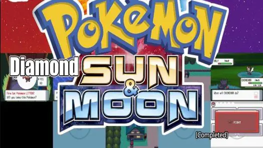 Pokemon Diamond Sun and Moon