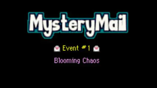 Pokemon Mystery Mail: Blooming Chaos