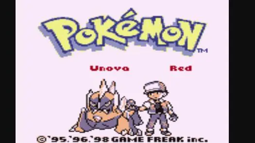 Pokemon Unova Red