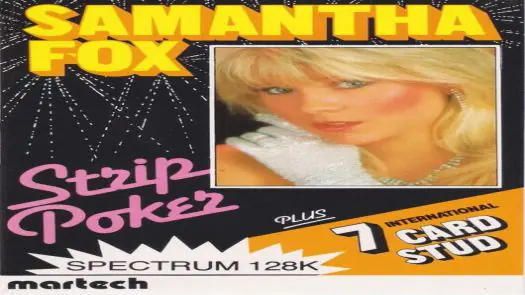 Samantha Fox Strip Poker (1986)(Martech Games)