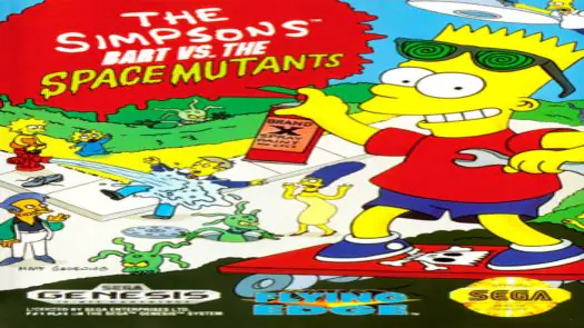 Simpsons, The - Bart Vs The Space Mutants (JUE) (REV 00)