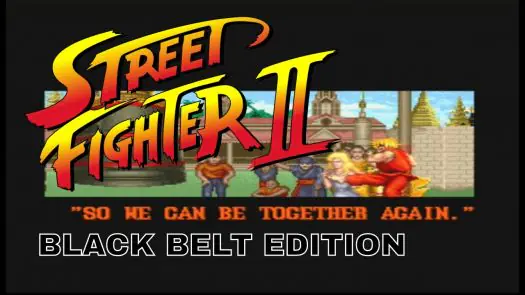 Street Fighter II Black Belt Edition (Hack)