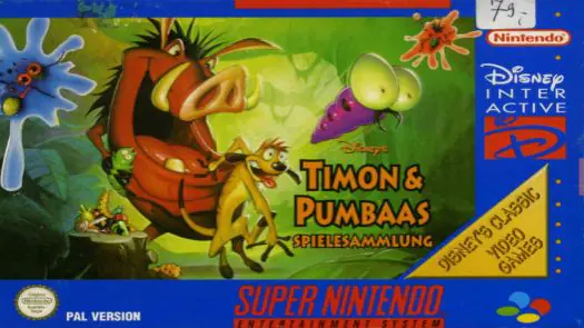 Timon & Pumbaa's Jungle Games